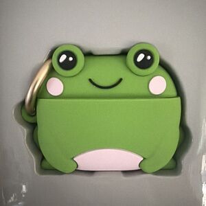 Apple AirPods Pro Case heyday™ Frog Silicone Green with Carabiner Discontinued